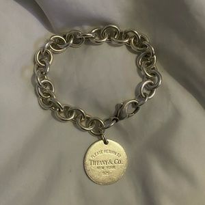 Tiffany & Co. Round Tag Bracelet